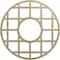 Ekena Millwork O'Neal Wood Fretwork Pierced Ceiling Medallion, Hickory, 34"OD x 12 3/8"ID x 3/8"T CMWP34X34X0375ONHI - alternate 1